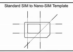 Image result for Nano Sim Template