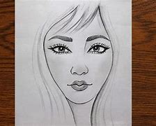 Image result for A Girl Sketch Easy