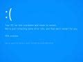 Image result for Blue Screen of Death On the iPhone