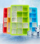 Image result for Silicone Ice Cube Molds