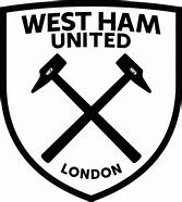 Image result for West Ham Logo with Black Background