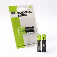 Image result for USB Rechargeable Batteries 2Pc