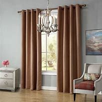 Image result for Brown Blackout Curtains