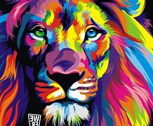 Image result for Abstract Lion Drawing