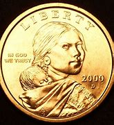 Image result for 2000D Sacagawea Dollar Reverse