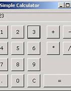 Image result for Basic Calculator Program