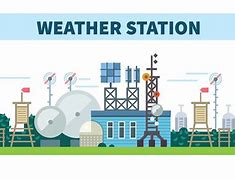 Image result for Weather Station Cartoon