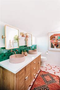 Image result for Colorful Bathroom Decorating Ideas