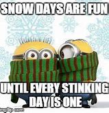 Image result for Minion Snow Memes