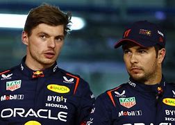 Image result for Max Verstappen and Sergio Perez