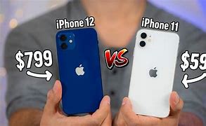 Image result for iPhone 11 vs 12 External Design