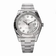 Image result for Rolex White Gold Datejust Diamond