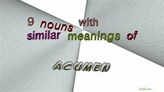 Image result for acumin9so