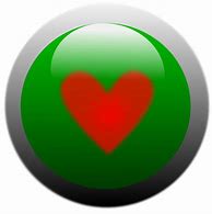 Image result for Heart Button Clip Art