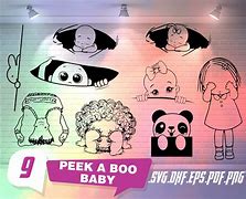 Image result for Free SVG Files Peek A Boo Baby