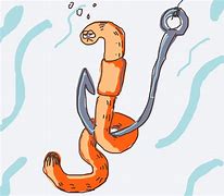 Image result for Worm On Hook Pen Art