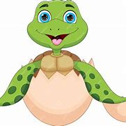 Image result for Baby Turtle in Egg Cartoon