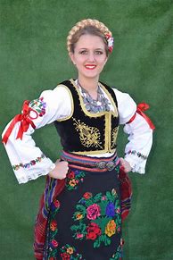 Image result for Serbian Folk Outfit