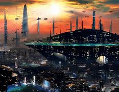 Image result for Futuristic Industrial Country Side Beautiful