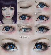 Image result for Kawaii Eye Makeup