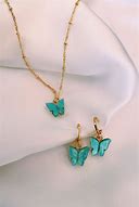 Image result for Butterfly Jewelry Set