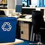 Image result for White Recycle Bin