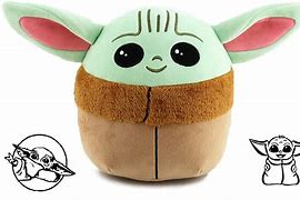 Image result for Jumbo Plush Baby Yoda