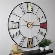 Image result for 36'' Metal Wall Clock