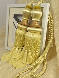 Image result for Satin Curtain Tie Backs