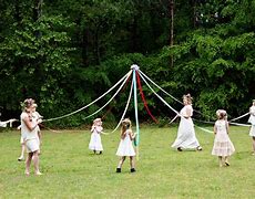 Image result for Maypole Dance Decorations