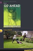 Image result for Touch Grass Anime