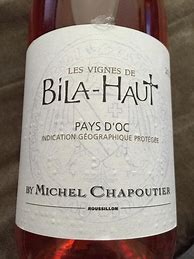 Image result for M Chapoutier Vin Pays d'Oc Vignes Bila Haut Rose