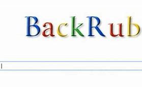 Image result for BackRub Logo