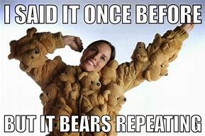 Image result for Bears Repeating Meme