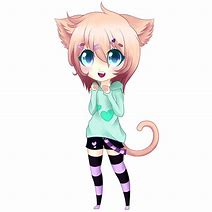 Image result for Cute Chibi Cat Girl Drawings