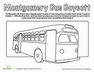 Image result for Rosa Parks Bus Coloring Page