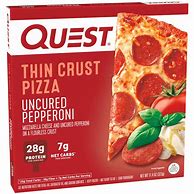 Image result for Thin Crust Overstuffed Pepperoni Frozen Pizza