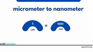 Image result for Micrometer vs Nanometer