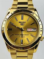Image result for Seiko Gold Watch Item 135823