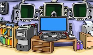 Image result for Supercomputer Cartoon