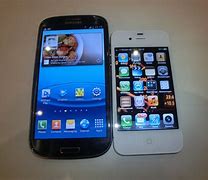 Image result for Samsung Galaxy S3 vs iPhone