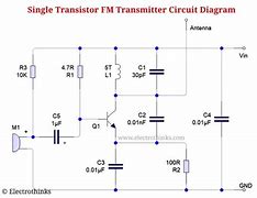 Image result for Single Transistor FM Transmitter