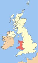 Image result for Breconshire Wales Map