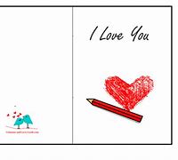 Image result for Free Printable I Love You Cards