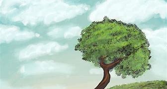 Image result for Cartoon Tree with Background