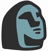 Image result for Moai Emoji Blob Emoji