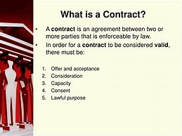 Image result for Authority to Contract Definition