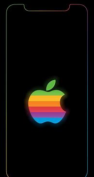 Image result for Apple Logo with Black Background iPhone 11-Screen Outline