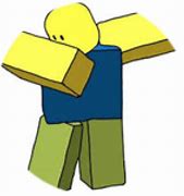Image result for Roblox Noob Dabbing Transparent