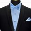 Image result for Blue Tuxedo Shirt